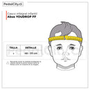 Casco integral infantil Abus YOUDROP FF Green