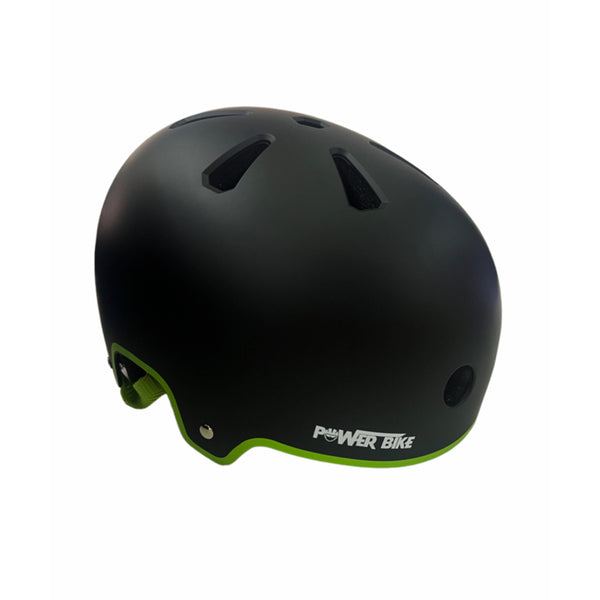 Casco urbano con luz Powerbike Black Green