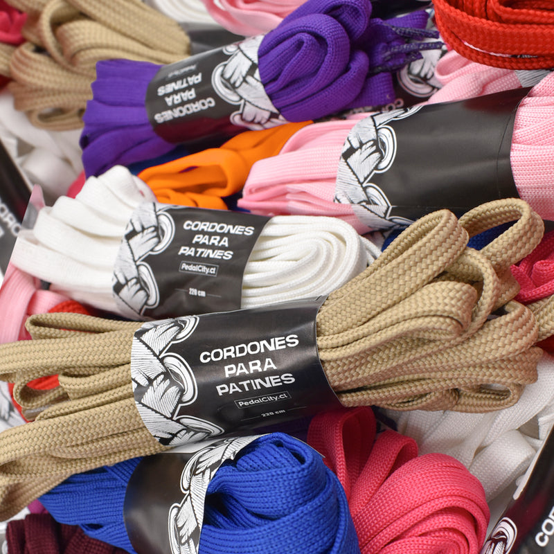 Cordones Naranjos para Patines