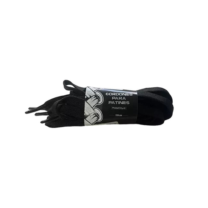 Cordones para patines Pedalcity Negro