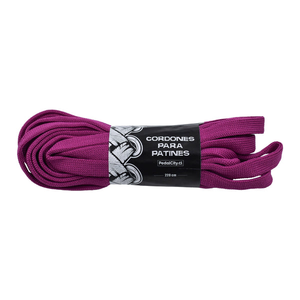 Cordones purpura para Patines