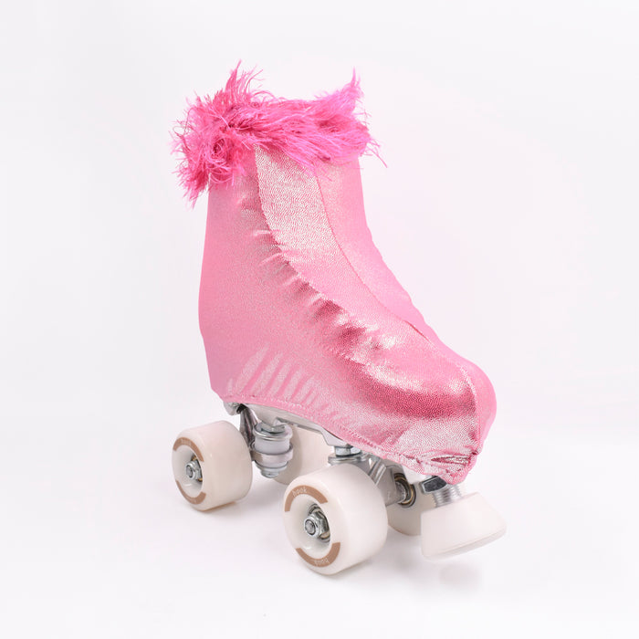 Cubre patines Hook Rosado con Fleco