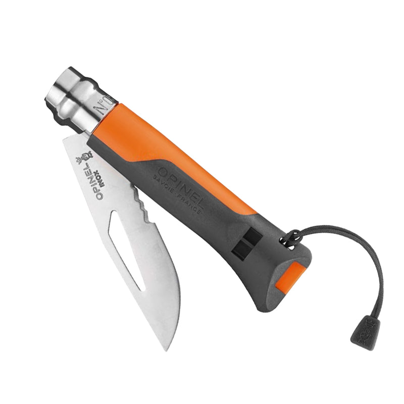 Cuchillo Opinel N°8 Outdoor naranjo