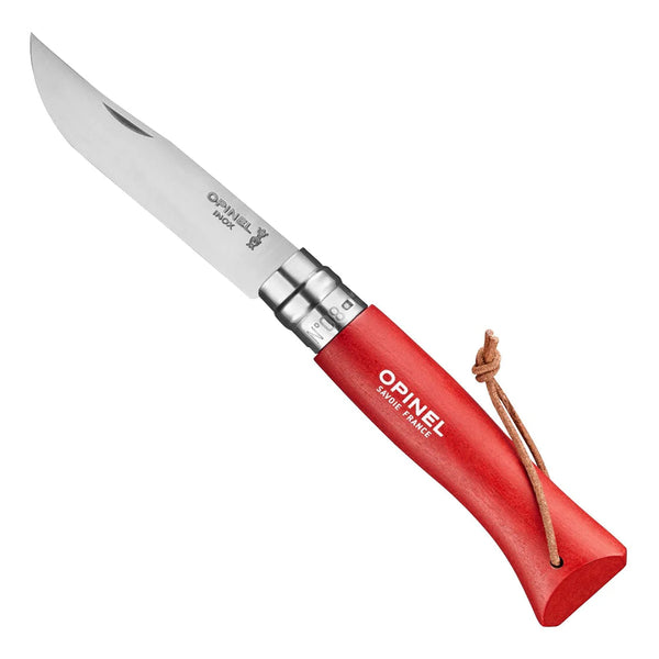 Cuchillo Opinel N°8 Trekking rojo