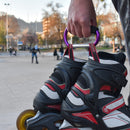Ganchos metálicos para patines multifuncional