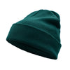 Gorro de lana verde petróleo