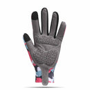 Guante largo Mcycle rosado militar