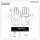 Guante largo Crank Ladies Pink