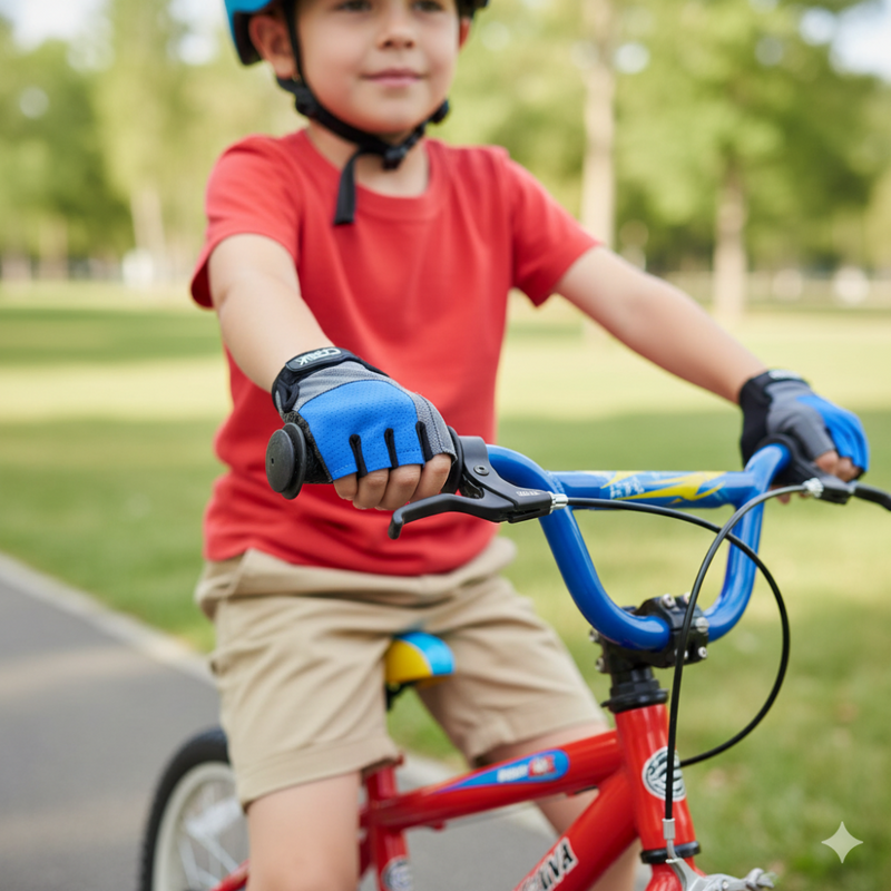 Guantes infantiles Crank Kids Blue