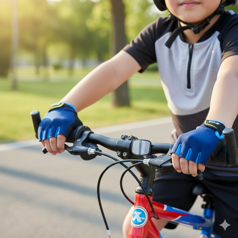 Guantes infantiles Foss Astro Blue