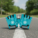 Guantes infantiles Globber Teal Shapes