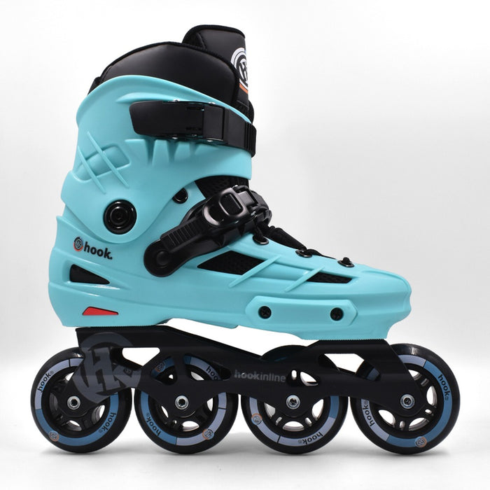 Patín freeskate Hook Skull Rockering calipso, vista lateral