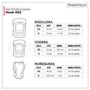 Set de Protecciones Hook Negro 402