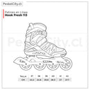 Patines en Línea Hook Fresh 113
