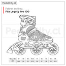 Patines en Línea Fila Legacy Pro 100