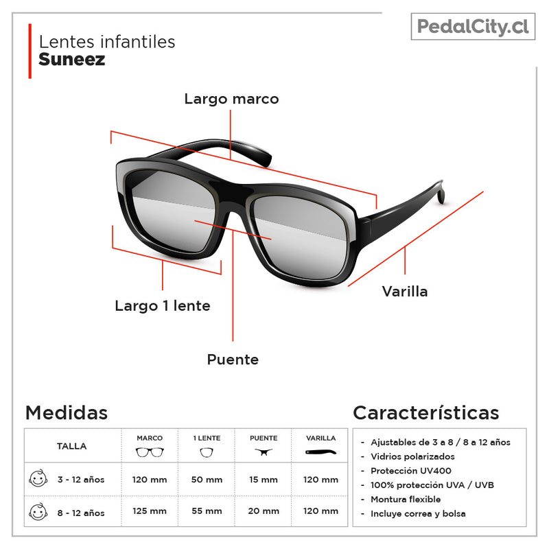 Lentes de sol infantiles Suneez Vila