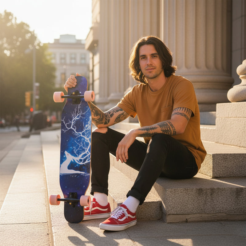 Longboard Puente Ciervo Blanco