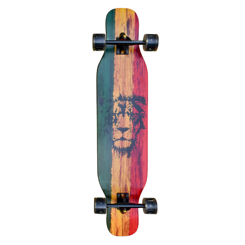 Longboard Puente León Rastafari