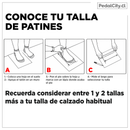 Patines en Línea Aztec Freeskate Black White