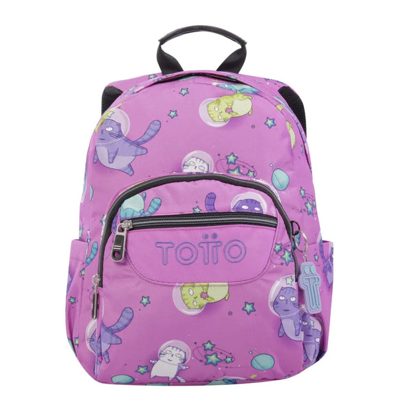 Mochila Escolar Totto Tempera Astro Cat