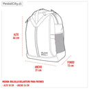 Mochila para patines en línea y artísticos Blackbull Black