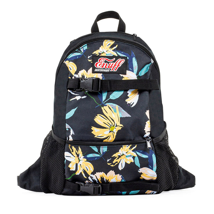 Mochila para skate Enuff Floral vista frontal
