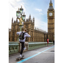 Mochila para skate multifuncional Enuff Floral