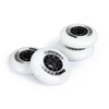 Pack de 4 Ruedas  Powerslide Spinner White de 76 mm
