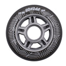 Pack de 8 Ruedas negras 80MM