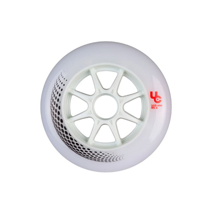 Rueda Undercover Vortex de 100 mm y 85A blanca