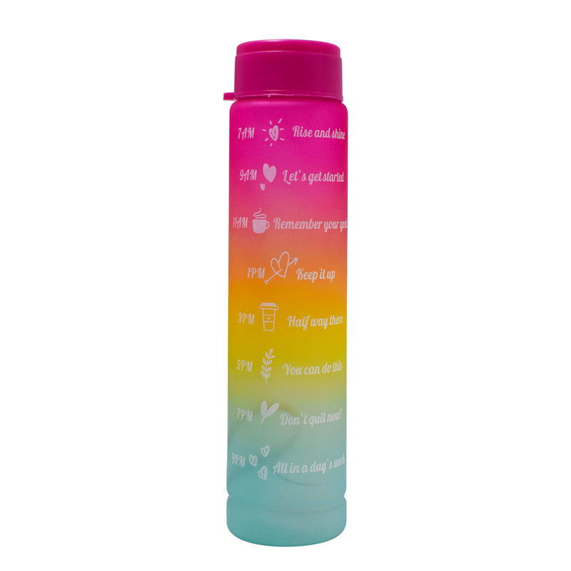 Pack de botellas motivacional Tomatodo 2litros Rainbow
