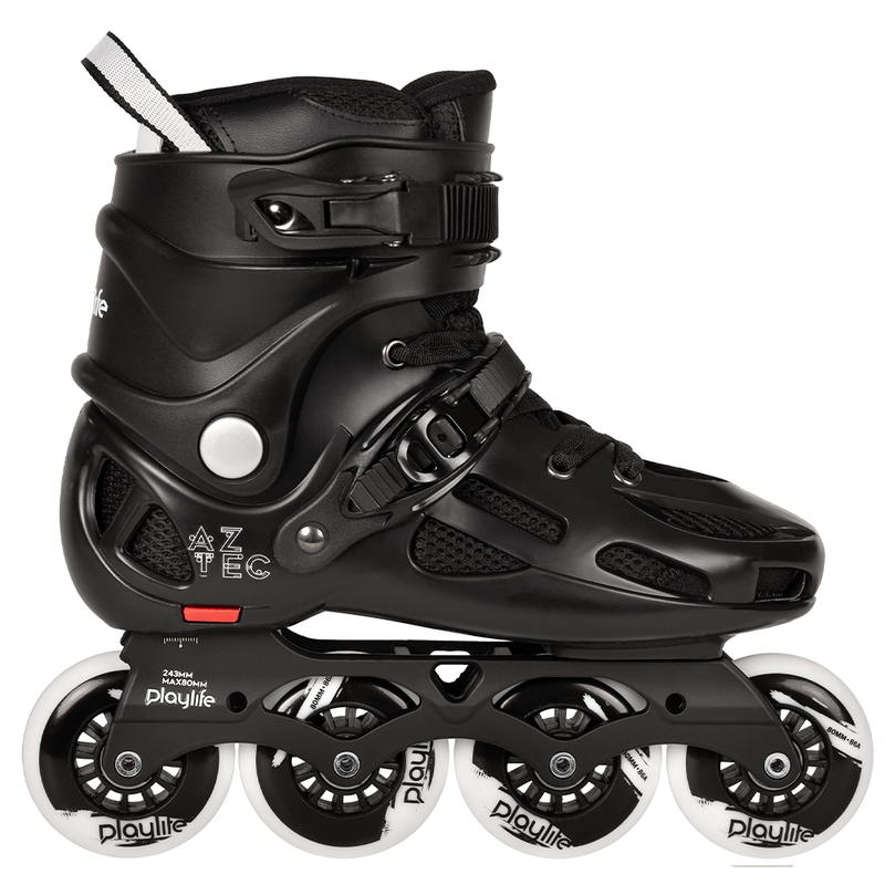 Patín en Línea Aztec Freeskate Black White
