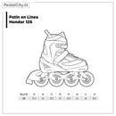 Patines en Línea Hondar 126 Rosado