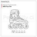 Patines Fila Freeskate NRK Fun Black Yellow F18