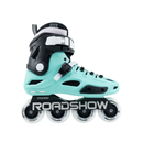 Patín freeskate RoadShow RS300 verde, vista lateral