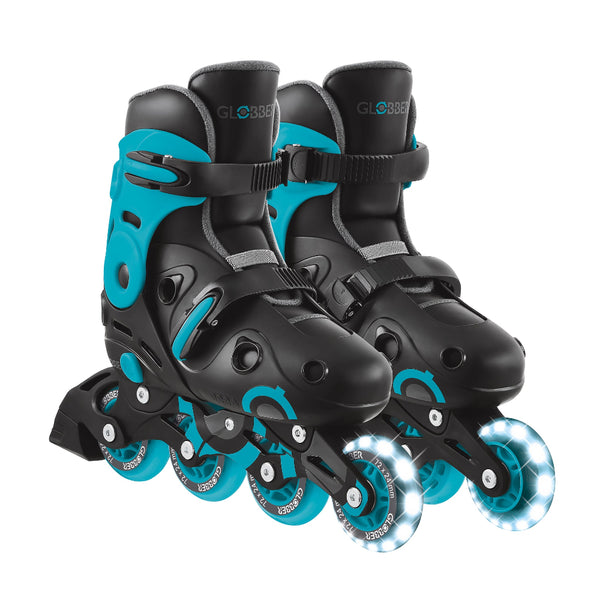 Patines Infantiles Ajustables con Luces Globber Aqua