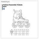 Patines Powerslide Triskate Next Pastel 100