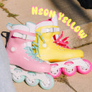 Patines Powerslide Zoom Neon Yellow 80