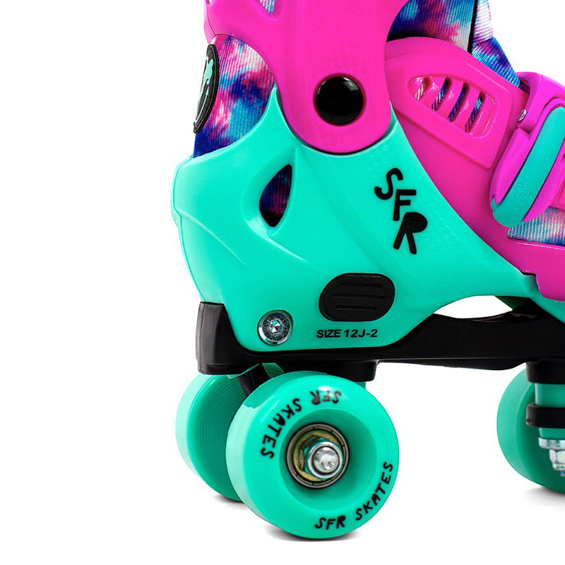 Patines Quad Hurricane IV ajustable Tie Dye