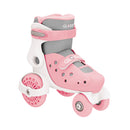 Patines Quad Infantiles Ajustables Globber Pastel Pink