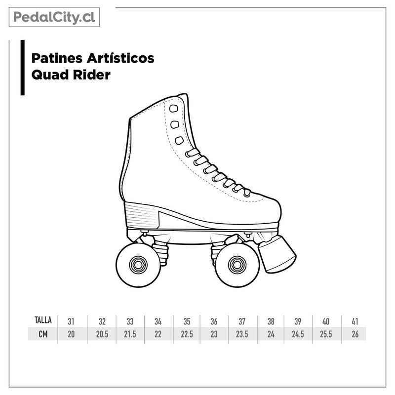 Patines Quad Soy luna Rider colores
