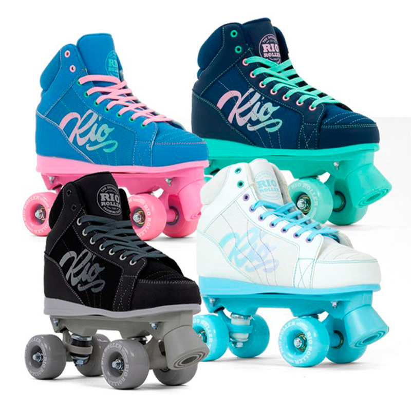 Patines Quad Rio Roller Lumina Navy Green
