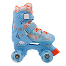 Patines Quad infantiles 905A Celeste Led