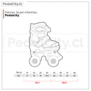 Patines Quad infantiles Power Pink