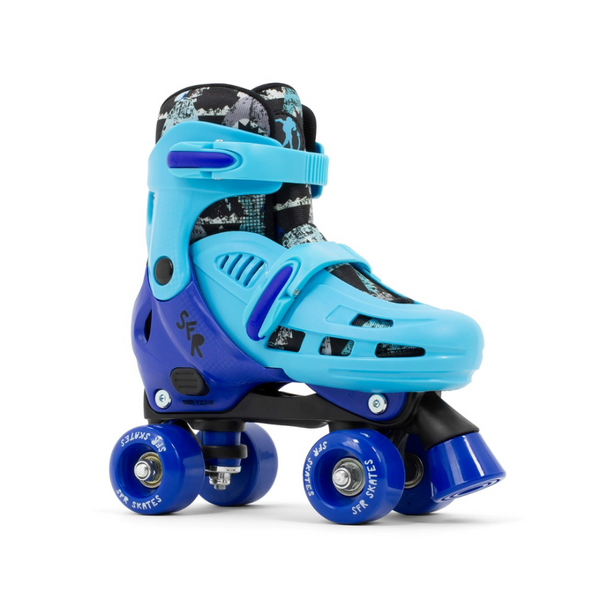 Patines Quad Hurricane IV ajustable Shark Blue
