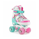 Patines Quad infantiles Pink Magic Stars Ruedas LED