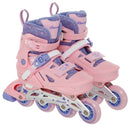 Patines en Línea Infantiles Ajustables Rosado