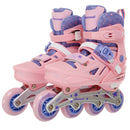 Patines en Línea Infantiles Ajustables Rosado