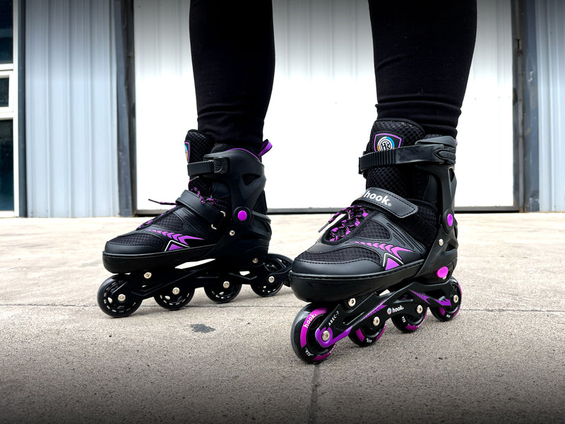 Patines en Línea Hook Fitness Morado