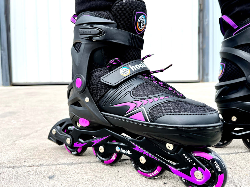 Patines en Línea Hook Fitness Morado